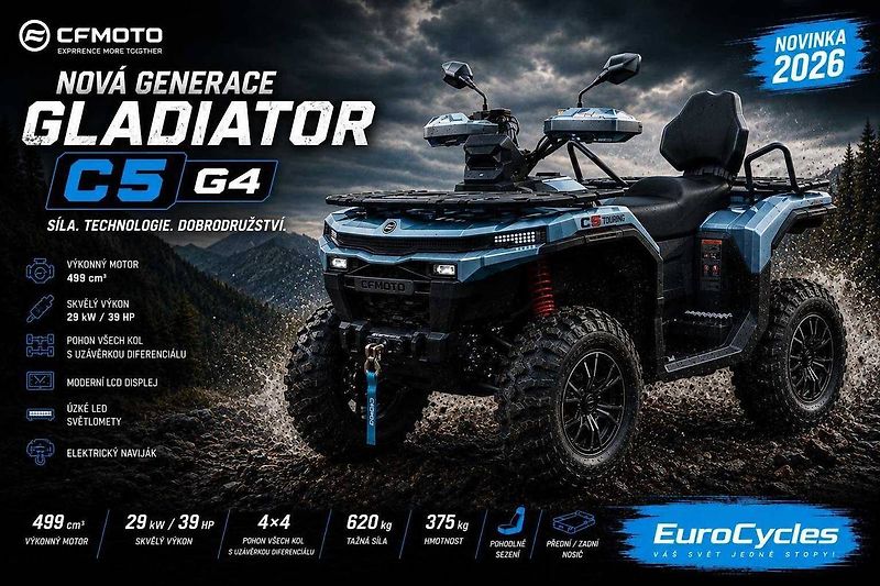 CFMOTO (2026) Gladiator C5 G4 T3b - Novinka, - fotka 3 z 33