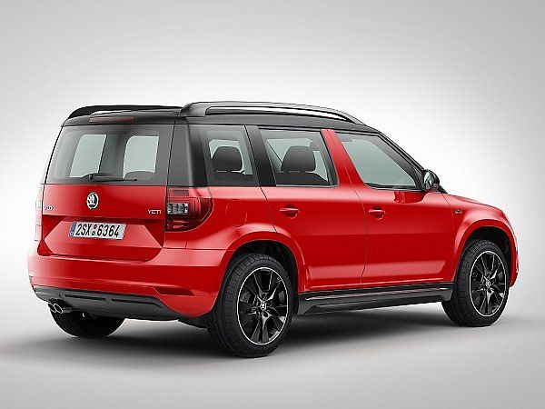 Škoda Yeti Monte Carlo.