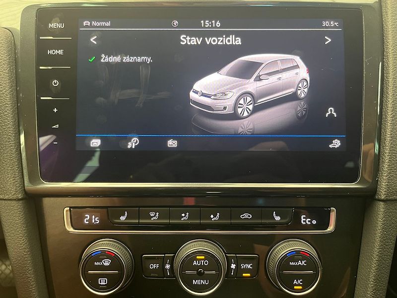 Volkswagen e-Golf 93,1% SoH, tep.čerp. virtual k - fotka 76 z 95