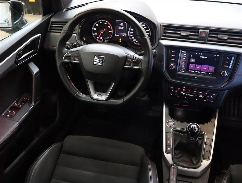 Seat Arona (2021) FR 1.0 TSI, Serv.kniha, Kůže - fotka 7 z 23