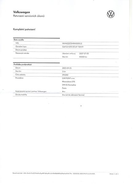 Volkswagen Golf GTD 2,0 TDi/147kW - DSG,Matrix - fotka 84 z 85