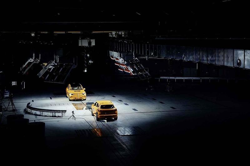 Nárazový test Mercedes-Benz EQA a EQS