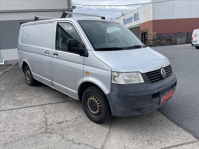 Volkswagen Transporter T5*1,9 TDI*3 místný*tažné*zahr - fotka 3 z 24