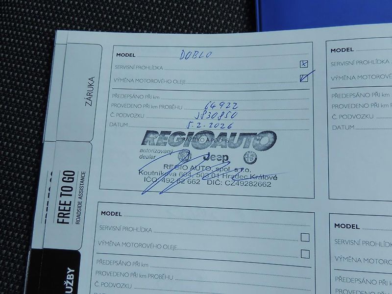 Fiat Dobló cargo (2023) 1.5HDi,L2,ČR,1.majitel - fotka 31 z 32