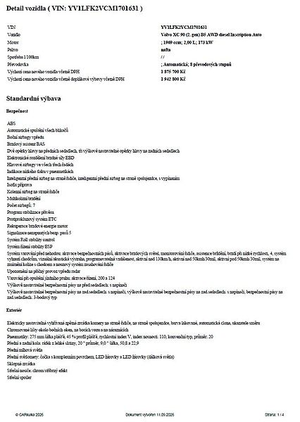 Volvo XC90 B5 Inscription 7m., tažné, DPH - fotka 28 z 31