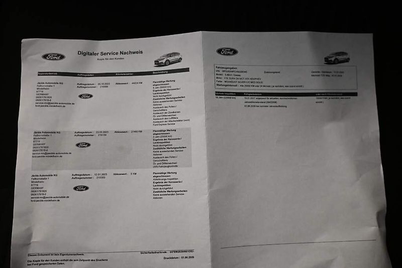 Ford S-MAX (2023) 2.5 140 KW FHEV Tažné Kamera D - fotka 26 z 31