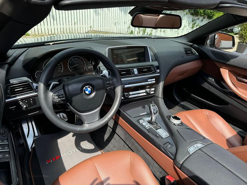 BMW Řada 6 640i-CABRIO-R20-HEZKÝ STAV - fotka 11 z 25
