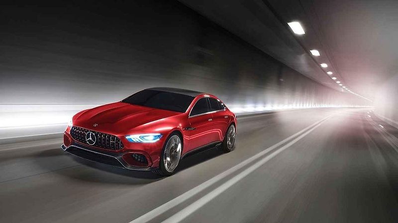 Koncept Mercedes-AMG GT.