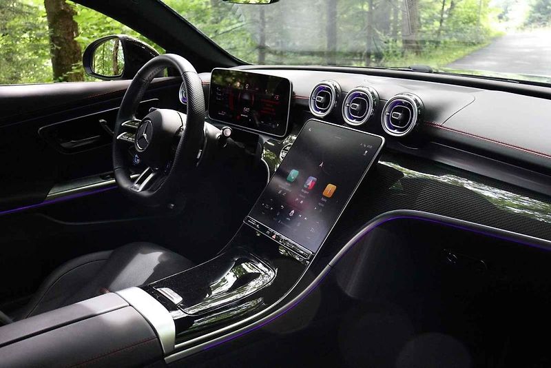 Mercedes-Benz CLE 53 AMG testoval Matěj Myška..