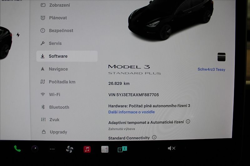 Tesla Model 3 0,0 Standard plus zánovní - fotka 20 z 26