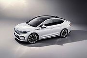 Škoda Enyaq Coupé iV s velmi elegantní karoserií.