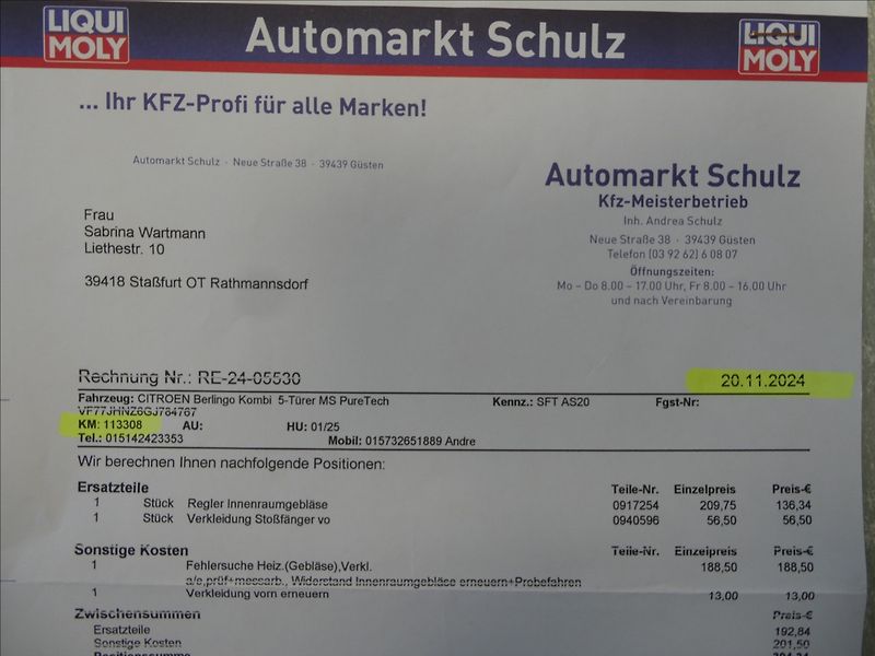Citroën Berlingo 1,2 PT 81kW Multispace Panoram - fotka 43 z 47
