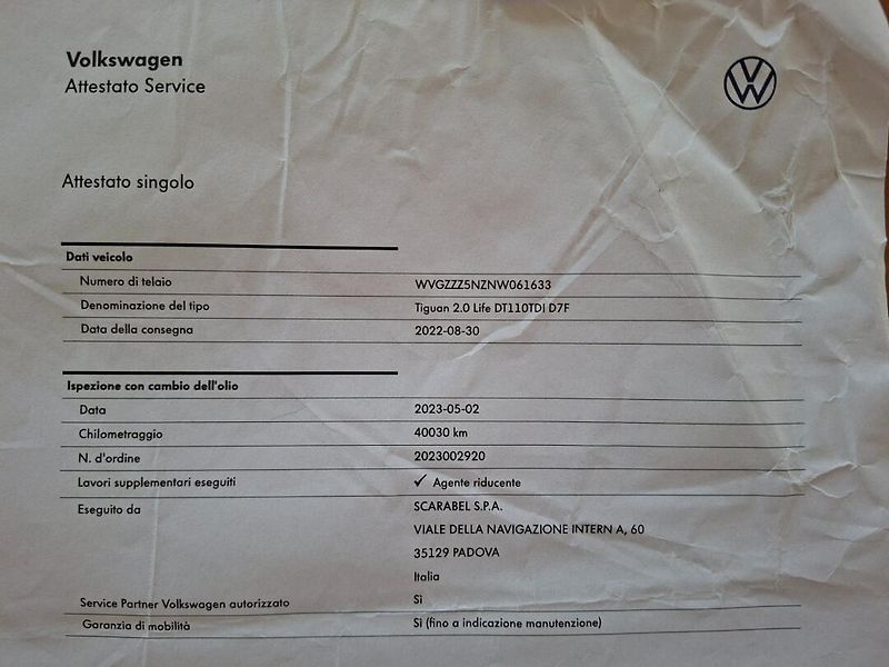 Volkswagen Tiguan (2022) 2.0TDI 110kW DSG LIFE - fotka 41 z 50