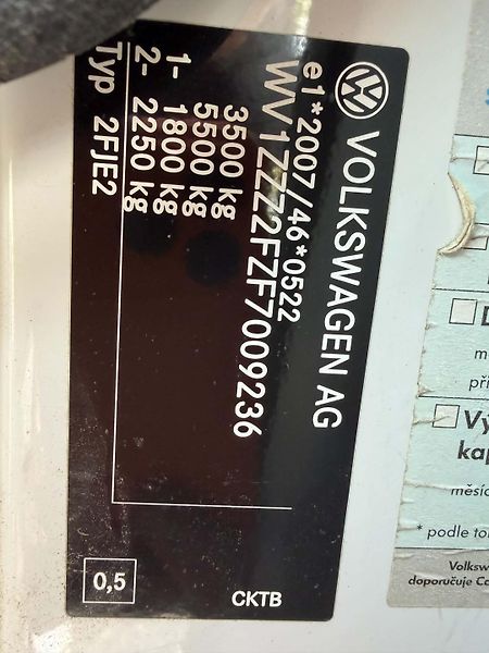 Volkswagen Crafter (2015) 2.0 TDi 7 mist ,klima - fotka 6 z 10