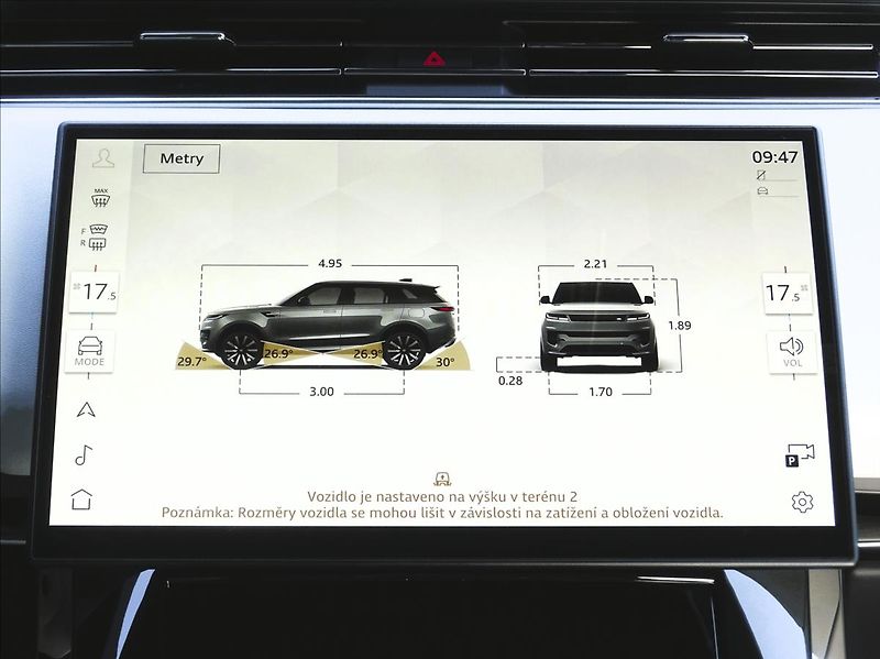 Land Rover Range Rover Sport (2026) 3,0 D300 DYNAMIC SE - fotka 30 z 38