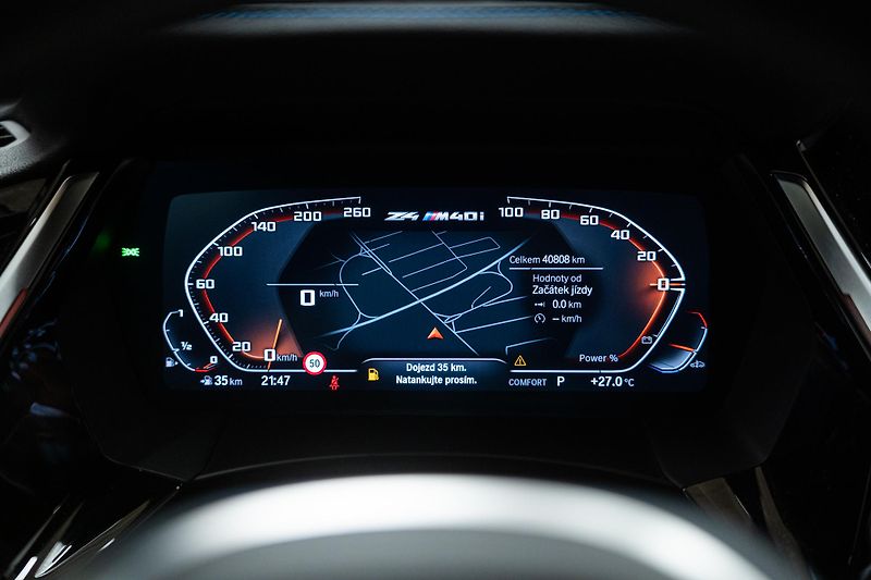 BMW Z4 (2024) ///M40i 250KW 1MAJ CZ TOP STAV - fotka 39 z 54