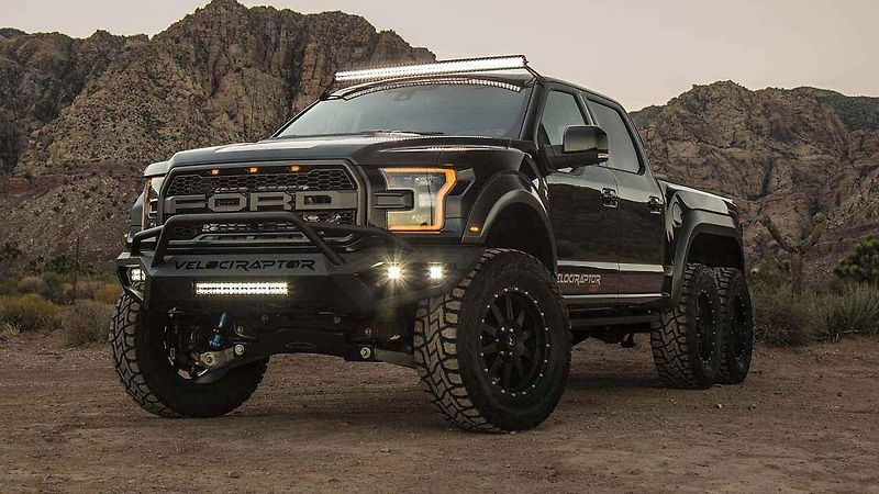 Hennessey VelociRaptor 6x6.