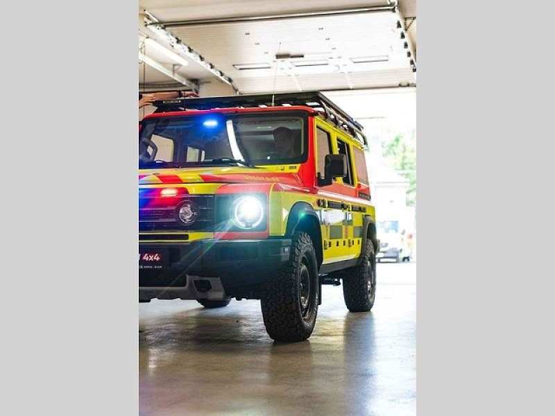 Foto: Dajbych 4x4/Ivo Trzaskalik Praha – Nový vůz pražských záchranářů – Ineos Grenadier v úpravě Ambulance.