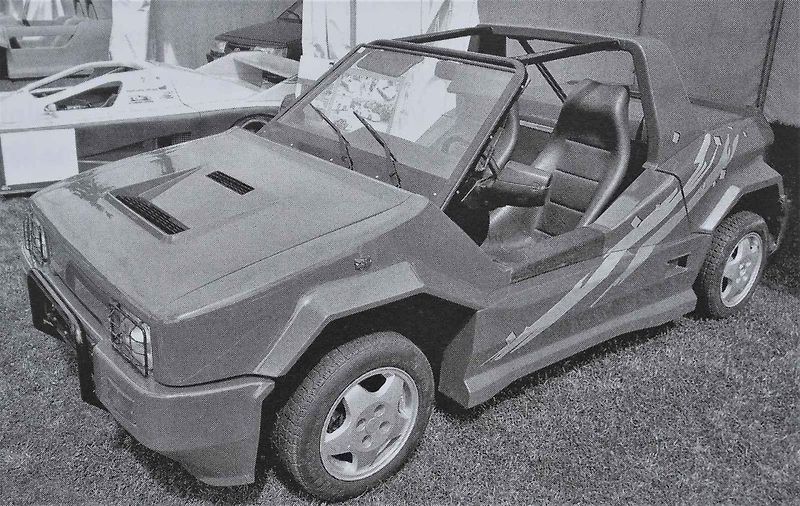 MTX Beach Buggy je velmi malé vozidlo