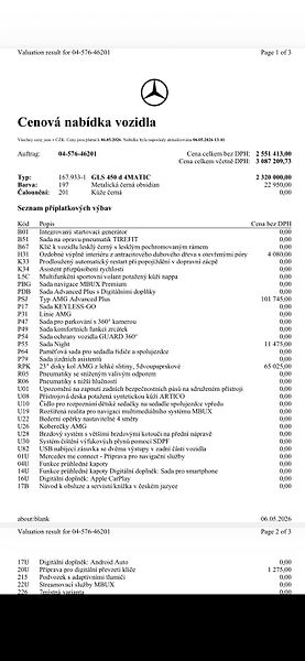 Mercedes-Benz GLS 450 D4MATIC ČR 1.MAJITEL - fotka 13 z 15
