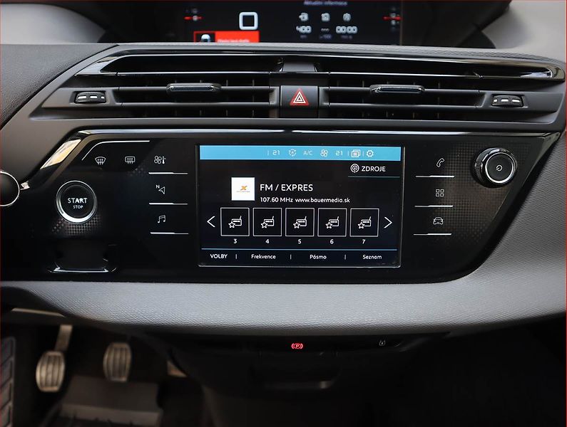 Citroën C4 Picasso (2017) 1.6 BlueHDi, 7 míst - fotka 12 z 20