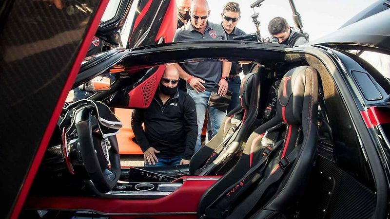 SSC Tuatara během světového rekordu