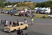 Pět stovek amerických korábů silnic se sjelo na sraz osmiválců Hradecká V8 na hradecké letiště.
