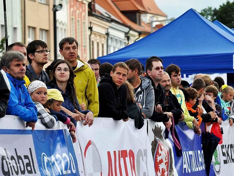 Posádka Semerád / Ceplecha na trati shakedownu Rally Bohemia 2012