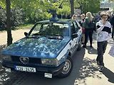 Kolonádu ovládla italská auta, na náměstí se dala ochutnat jihoevropská jídla.