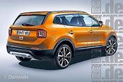 Neoficiální ilustrace nové Dacie Duster.