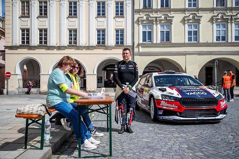 Rallysprintový závod KOWAX Valašská rally, 7. dubna 2024, Nový Jičín.