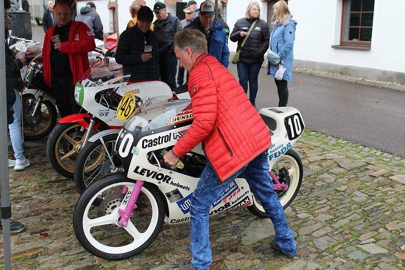 Suzuki 125 Thomase Schulzeho z roku 1986.