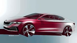 Skica Škoda Octavia IV