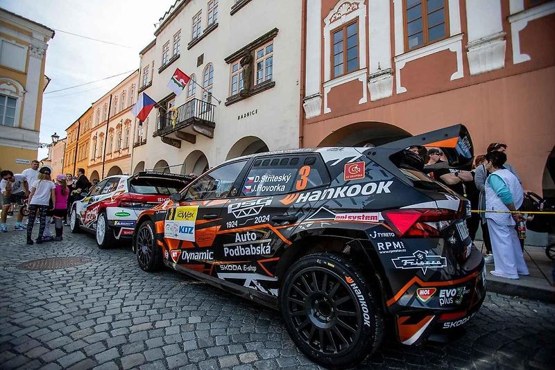 Rallysprintový závod KOWAX Valašská rally, 7. dubna 2024, Nový Jičín.