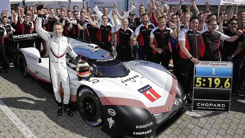Porsche 919 Hybrid Evo.