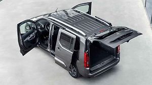 Osobní dodávky jsou prostorné a velmi dobře využitelné.