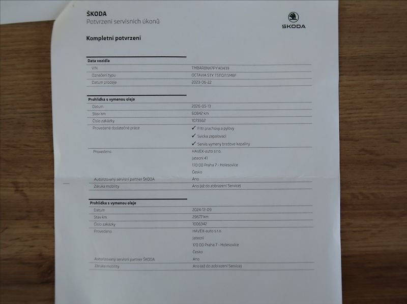 Škoda Octavia 1,5 TSi,110kW,1majČR,Style,DPH - fotka 25 z 25