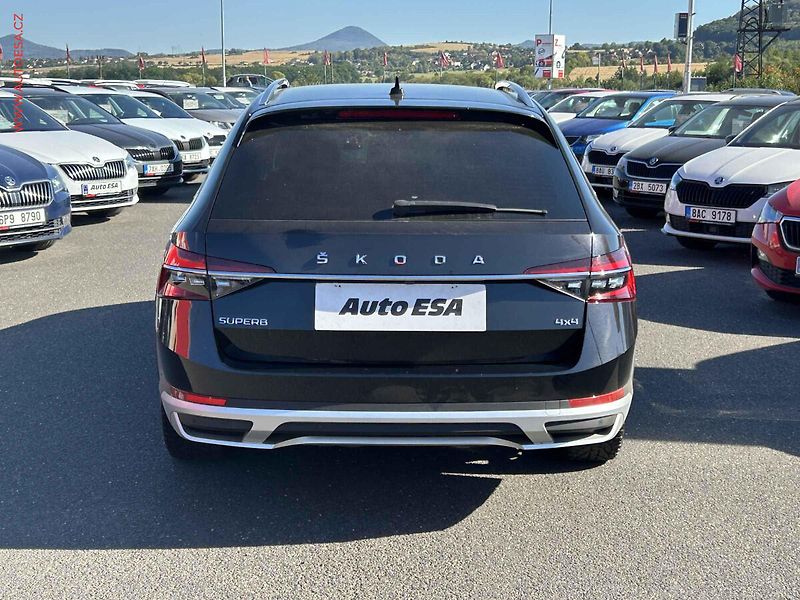 Škoda Superb (2022) 20TDi 4X4, ČR, Scout, DSG - fotka 5 z 20