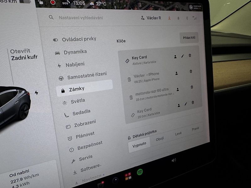 Tesla Model 3 LONG RANGE 4WD SOH 87% - fotka 42 z 65