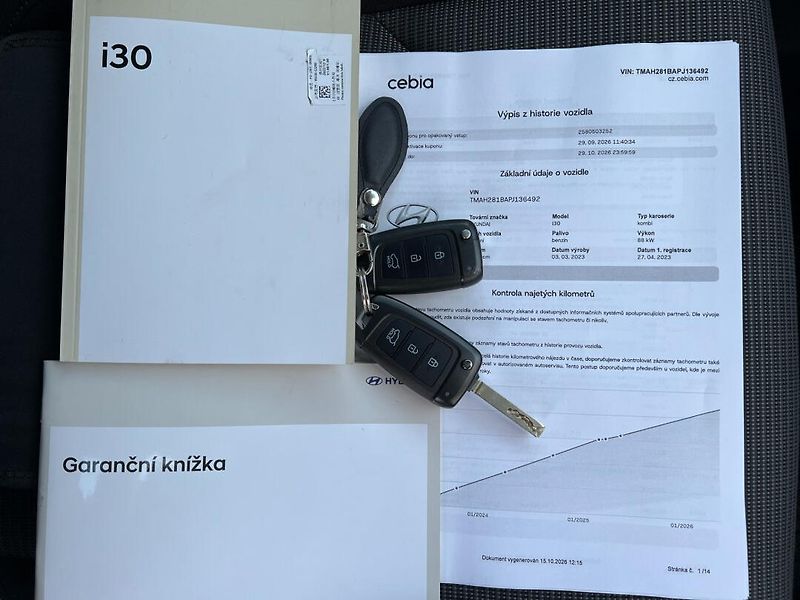 Hyundai i30 (2023) Com.1.0T-GDi Comfort! ČR+1maj. - fotka 19 z 34