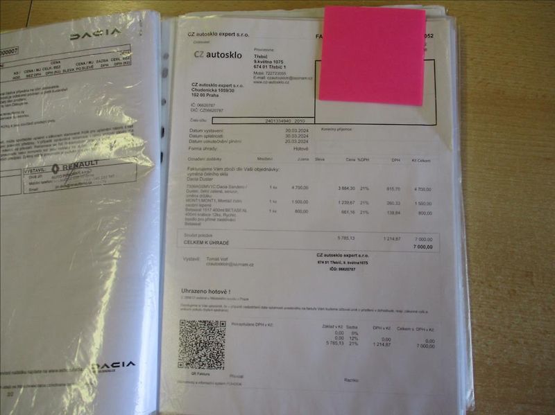 Dacia Duster 1,6 i 16v, klima,serv.historie - fotka 42 z 46