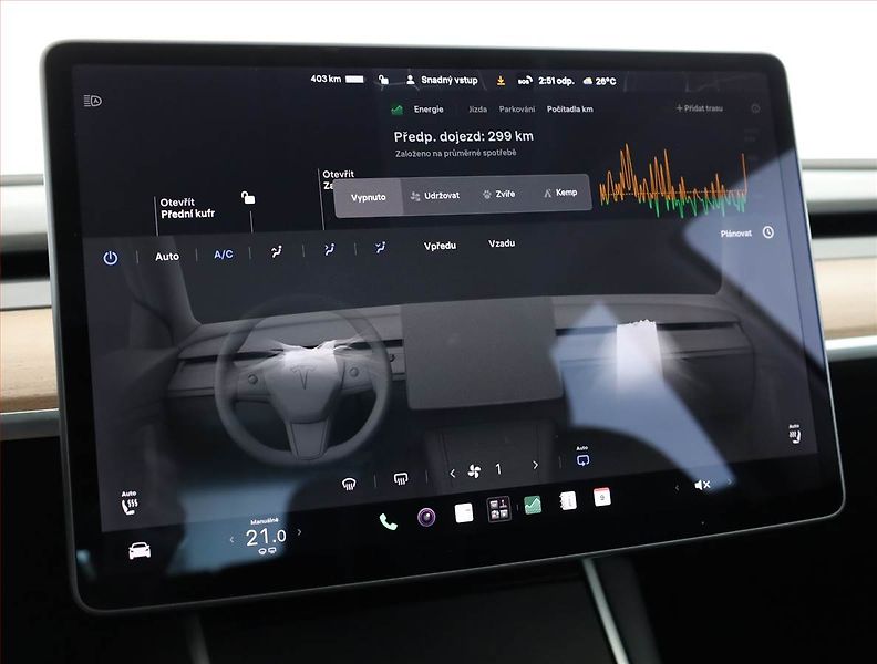 Tesla Model 3 (2020) Long Range 4WD 78kWh, SoH 81% - fotka 12 z 22