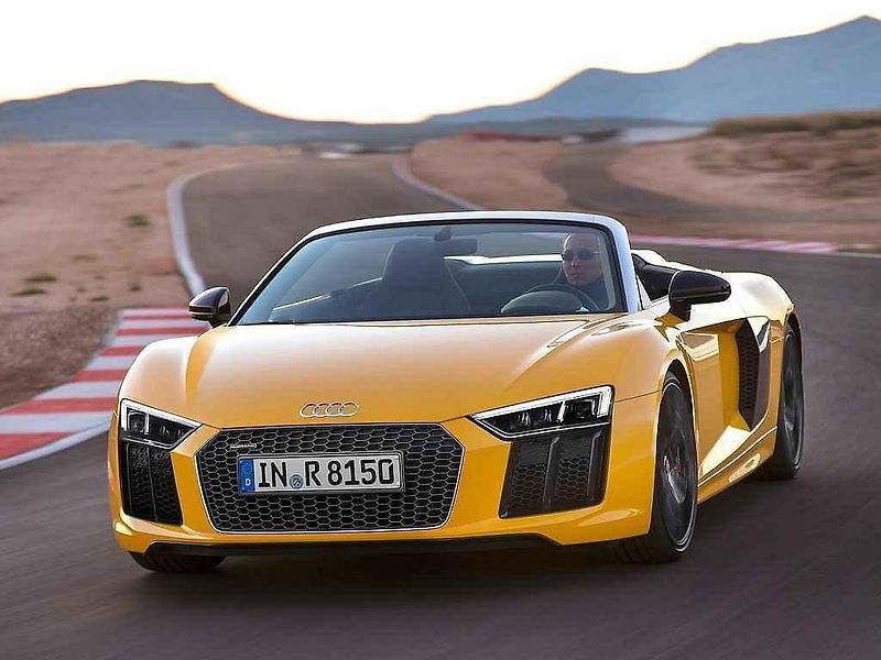 Audi R8 Spyder V10.