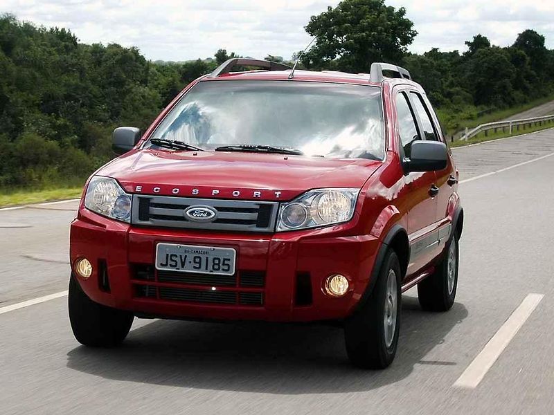 Ford nabízel svůj EcoSport celkem se čtyřmi motory.