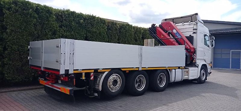 Scania (2017) R580 V8 8x4 valník + HR EURO 6 - fotka 12 z 18