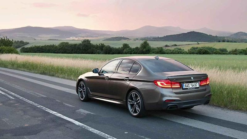 BMW M550d.