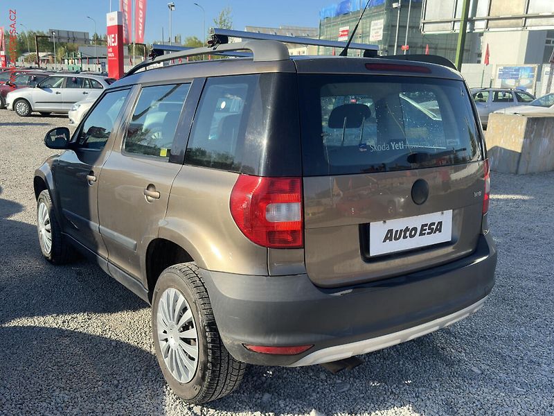 Škoda Yeti (2010) 1.2TSi, ČR, AC, el. výbava - fotka 6 z 15