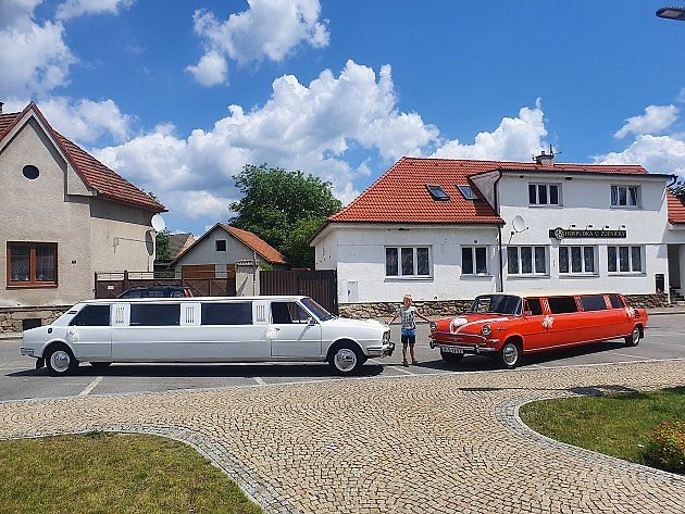 Sedmimetrové limuzíny Škoda., zdroj: Se Svolením Jaroslava Valenty