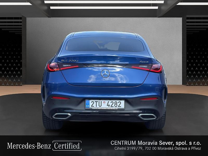 Mercedes-Benz GLC 220d Kupé 4M, 1.majitel - fotka 4 z 17