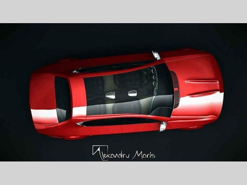 Moderní reinterpretace Škody 110 R od studia NOVAGUE.